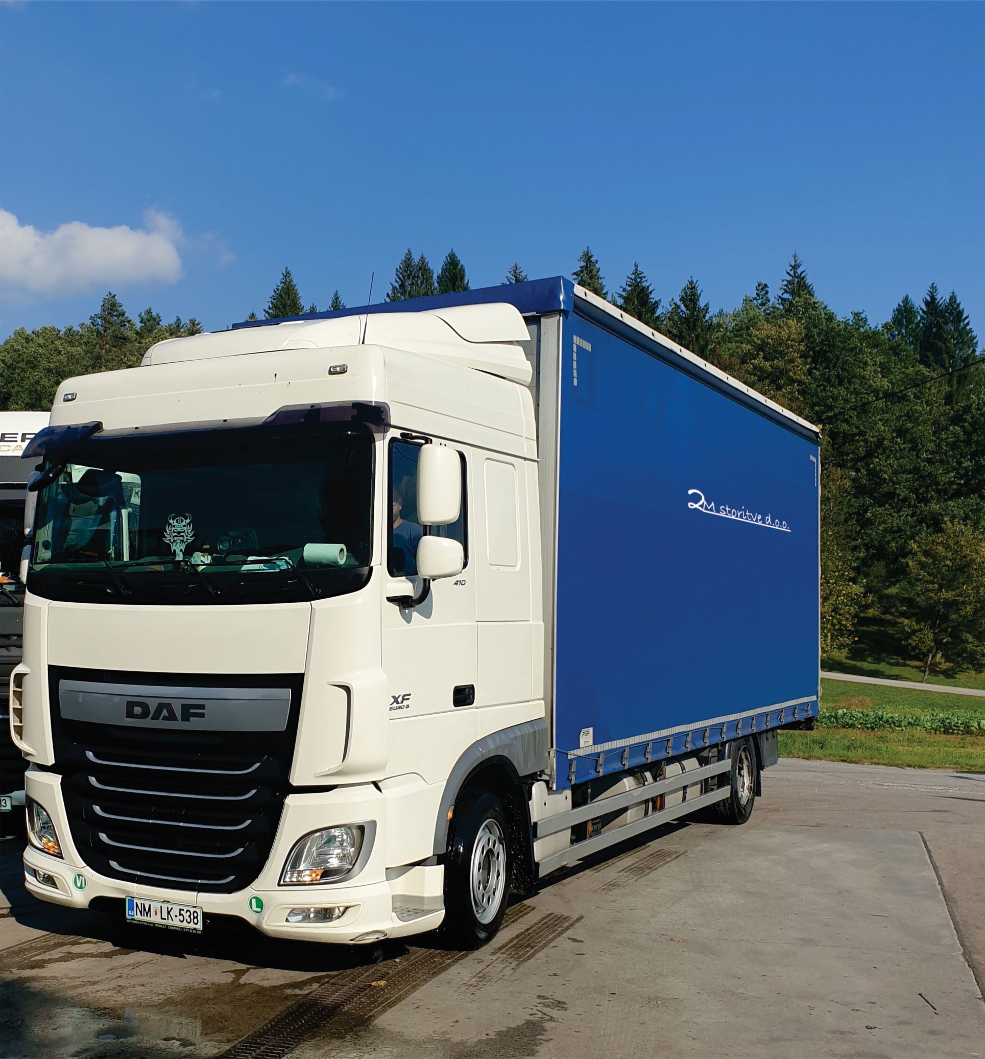 DAF tovorno vozilo 2M storitve